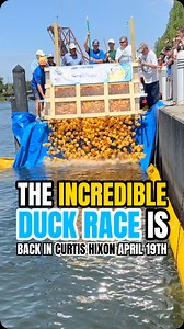 🐥The Incredible Duck Race🏁 is BACK in Curtis Hixon April 19th for year 9!🙌 Since inception the @incredibleduckrace has raised over $200k in support of youth programs in Tampa through the @tampakiwanis club. You DON’T have to be present to win🙌 🥇First prize $5,000 April 19th 10:00am-1:00pm Race starts at noon at Curtis Hixon Park TONS of fun, bounce houses, food trucks, and festivities to enjoy. Adopt YOUR duck today🐥 ☝️LINK IN BIO www.tampaduckrace.com Big thank you to @tecoenergy our sign