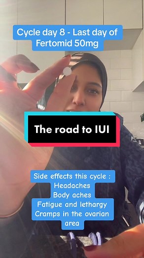 Cycle Day 8 - Last Day of Fertomid 50mg and IUI Journey Updates