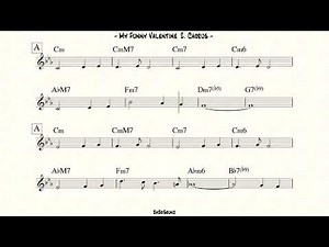 My Funny Valentine Backing Track For Bass (BPM 70)