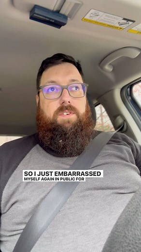 42K views · 2.1K reactions | Please ignore the part where spit flies out of my mouth and that thing falls out of my beard that I didn’t know was there until I was editing this because I do not know how to be a human. . #embarrassing #embarrased #accidentprone #badluck #adhd #adhdtiktok #adhdtok #storytime | My ADHD Brain | Facebook
