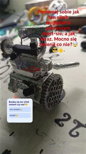 Takiego silnika nikt jeszcze nie zbudował (hyba😅). #engine #2-stoke #8V