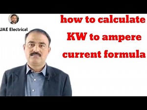 How to calculate three phase motor kw to amps.calculation current formula #electrical #video
