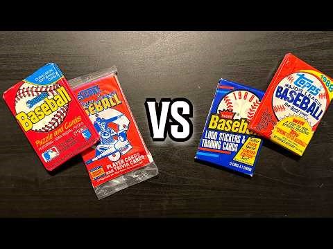ASMR baseball card pack battle | Big Tag Team Match | Sports Card ASMR