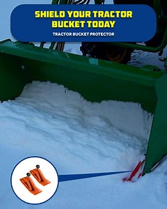 5.8K views · 1.4K reactions | Tired of scratched buckets and costly repairs? Protect your tractor investment with our heavy-duty bucket protector! • Easy to install • Built to take the hit, so you don't have to! Get yours now at https://2simpleagency.com/products/tractor-bucket-protector | 2simpleagency Auto | Facebook