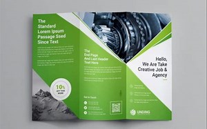 【油管搬运】Scribus三折页手册设计链接