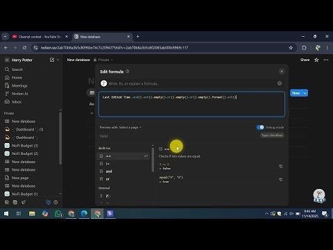 How To Learn Notion Formulas