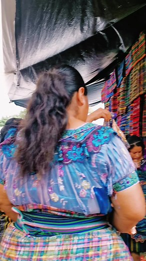 Traditional Maya Clothing in Santa Cruz del Quiché, Guatemala