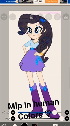 Mlp Mane 6 in human colors #mlp #mylittlepony