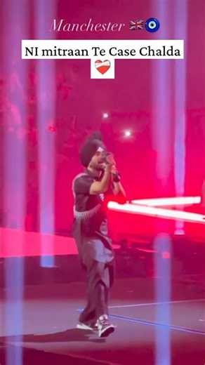 Diljit Dosanjh Singing "Case" Live | Crowds Roaring to "Mitran Te Case Chalda" ⚡ #punjabisong #viral