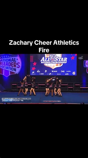 Zachary Cheer Athletics Fire #2026 #nca #allstars #cheer #nationals