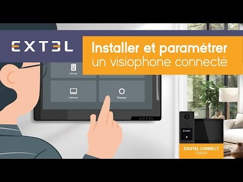 Comment installer le #visiophone filaire Extel Digital Connect 720335