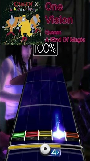One Vision #rockband #queen #freddiemercury #guitarhero #guitarsolo #rockmusic #harmonix #guitar