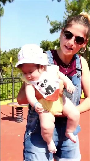 Time to move to the shade! #babygames #motherdaughter