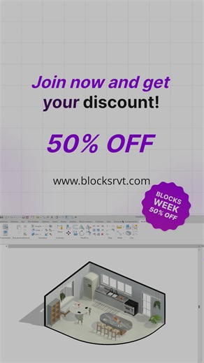 8,000 ready-to-use parametric families and 50% OFF. 🖤 If your deadline is tight, your decision has to be faster. Subscribe now: wwww.blocksrvt.com #BlackWeek #BlackWeekBlocks #BlocksPlugin #RevitFamilies #Revit