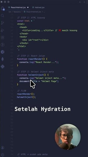 SEO gagal karena react helmet?