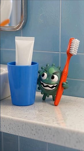 Where is my toothbrush? It's time to brush my teeth!