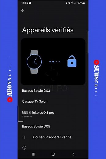 Modifier ou Supprimer Appareils Connectés sur Samsung Galaxy