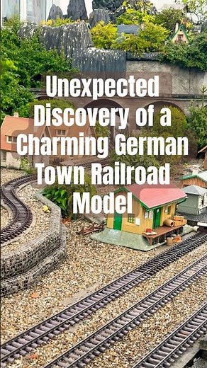 Mesmerizing Miniature World: Model Train Journey in Hessigheim, Germany