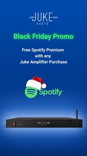 TICK-TOCK: Black Friday ends soon! Don't miss out on the ultimate home audio upgrade. Buy your Juke Audio amplifier right now and we'll throw in 3 months of Spotify Premium FREE. This deal vanishes after December 1st. Shop fast! | Juke Audio