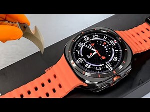 W7 Ultra SmartWatch 2024 Full Unboxing & Review (AMOLED/Sport Modes/Bluetooth Call) - ASMR
