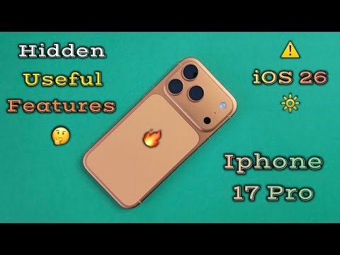 Apple iPhone 17 Pro 🔥 Top 12 Hidden Features You MUST Know! 😱📱 (Secret iOS Tricks)
