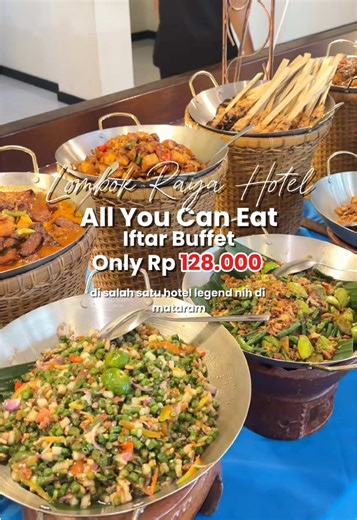 Bukber super worth it di Hotel legend di mataram 🤩✨