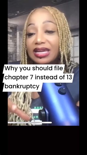 1.6K views · 13 reactions | Why you should file chapter 7 instead of chapter 13 bankruptcy | Constance Carter | Facebook