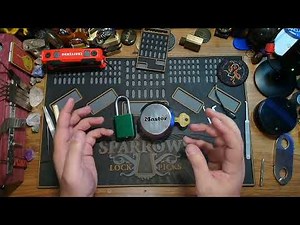 (48) Master Lock M736 Puck Lock Picked Open and Gutted