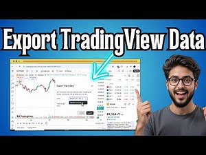 How To Export Chart Data From TradingView | Save & Analyze Market Data (2025)