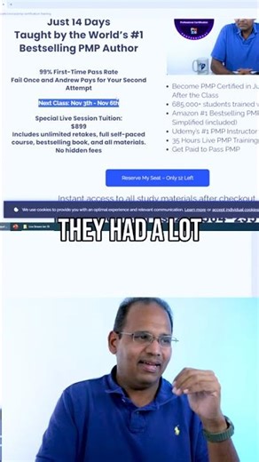 Back by popular demand: Sign up for the Upcoming PMP Bootcamp! Certified in 14 days!