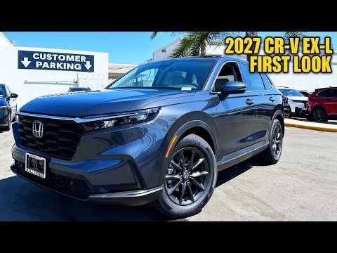 2027 CR-V EX-L Review – $37,250 | Leather, Power Tailgate & More