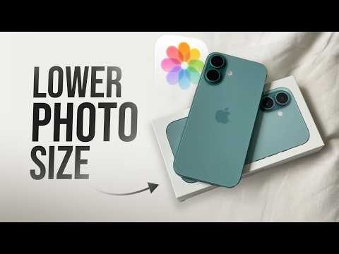 How to Lower iPhone Photo Size