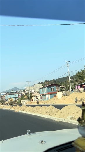 Himalayan mountains in the background don’t even look real