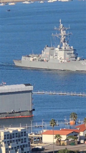 The USS Carl M. Levin (DDG-120) is the 70th Arleigh Burke-class guided-missile destroyer | Richard LeBel
