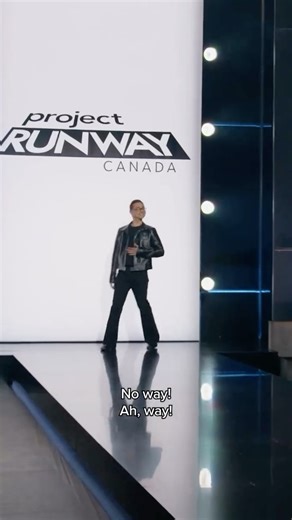 Project Runway Canada on Instagram: "“Please be nice, Christian.” 😂 #ProjectRunwayCanada #tvshow #realitytv #projectrunway"