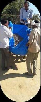 Two pit water sealed toilet