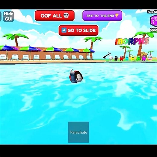 LADDER DIVE ROBLOX 🤔 #shorts