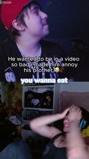 ‎He wanted to be in the video so bad... 😭🥀