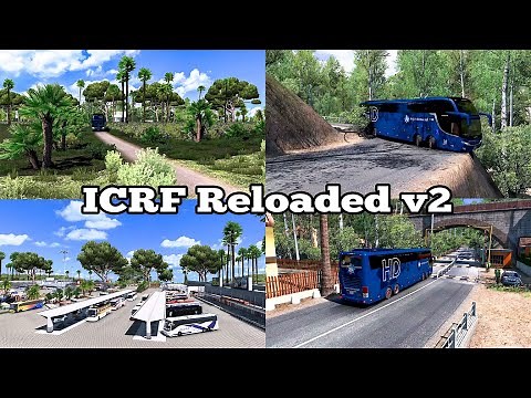 ICRF Reloaded V2 Map Mod ETS2 1.36 to 1.40
