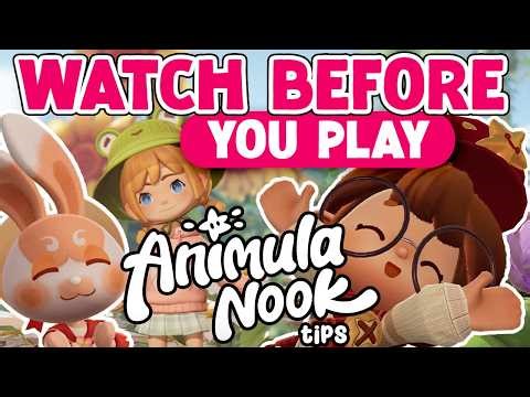 WATCH BEFORE YOU PLAY Animula Nook! Complete Beginner’s Guide