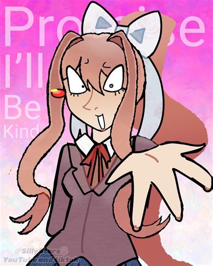 JUST MONIKA. #ddlc #ddlcmonika