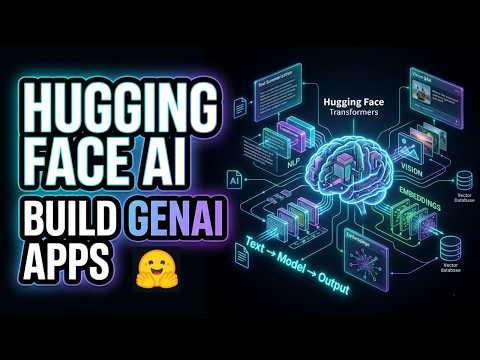 Hugging Face Tutorial for Beginners Build GenAI Apps with Transformers Text, Vision & Embeddings