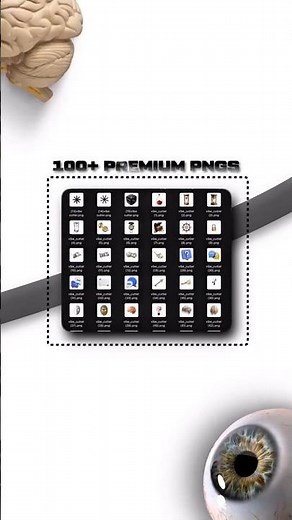 100+ FREE Premium PNGs for Motion Graphics 🔥 | No Copyright | Background Assets Pack