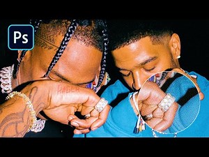 Halftone Photo Texture Effect - Adobe Photoshop CC Tutorial (2021)