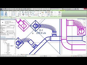 Tagging of a duct in Revit