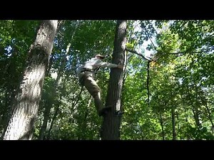 76. John Eberhart - platform vs rings of steps, maneuvering around tree, shooting & much more