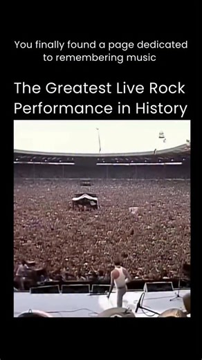Remembering Music | Queen — Live Aid (Wembley Stadium, 1985) Queen’s performance at Live Aid on July 13, 1985, at Wembley Stadium is widely regarded as one of... | Instagram