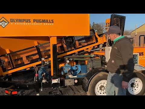 Olympus mini-HERCULES pugmill by PavementGroup 518-218-7676