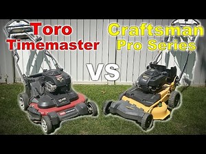 Timemaster 30 vs Craftsman Pro Series 28 (MTD: Craftsman M430, Cub Cadet CC600, Troybilt WC28)