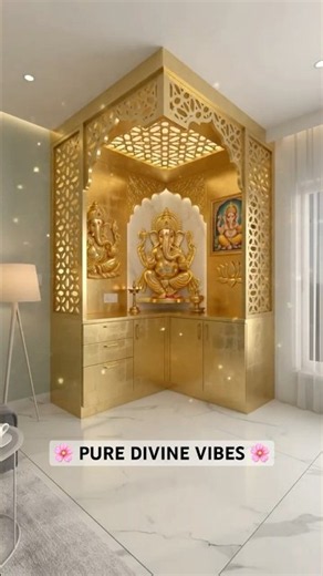 Pooja Unit Design | Mandir Design for Home 😍🙏 #poojaunit #poojaroomideas #poojaroomdesign